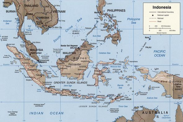 Map of Padaido